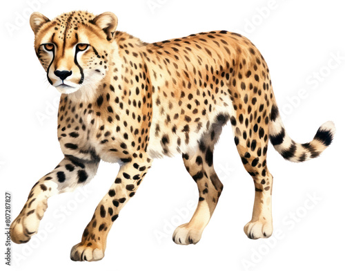 PNG Cheetah wildlife animal mammal. photo