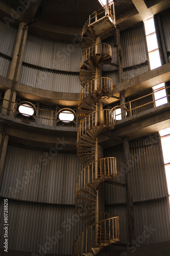 old abandoned factory