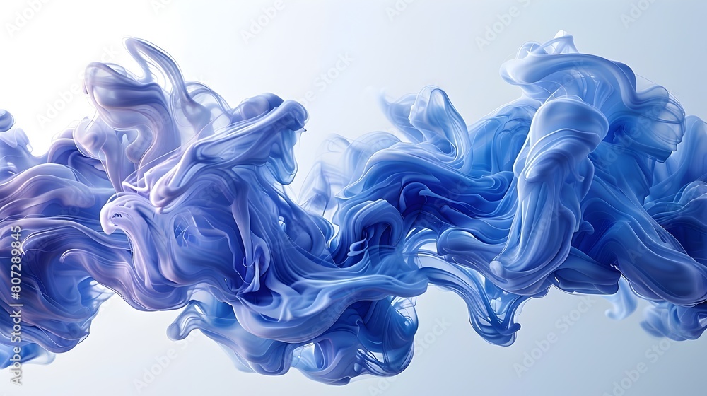 Acrylic Ink Explosion: A Dynamic Blue High-Tech Business Design Acrylic Ink Explosion: A Dynamic Blue High-Tech Business Design