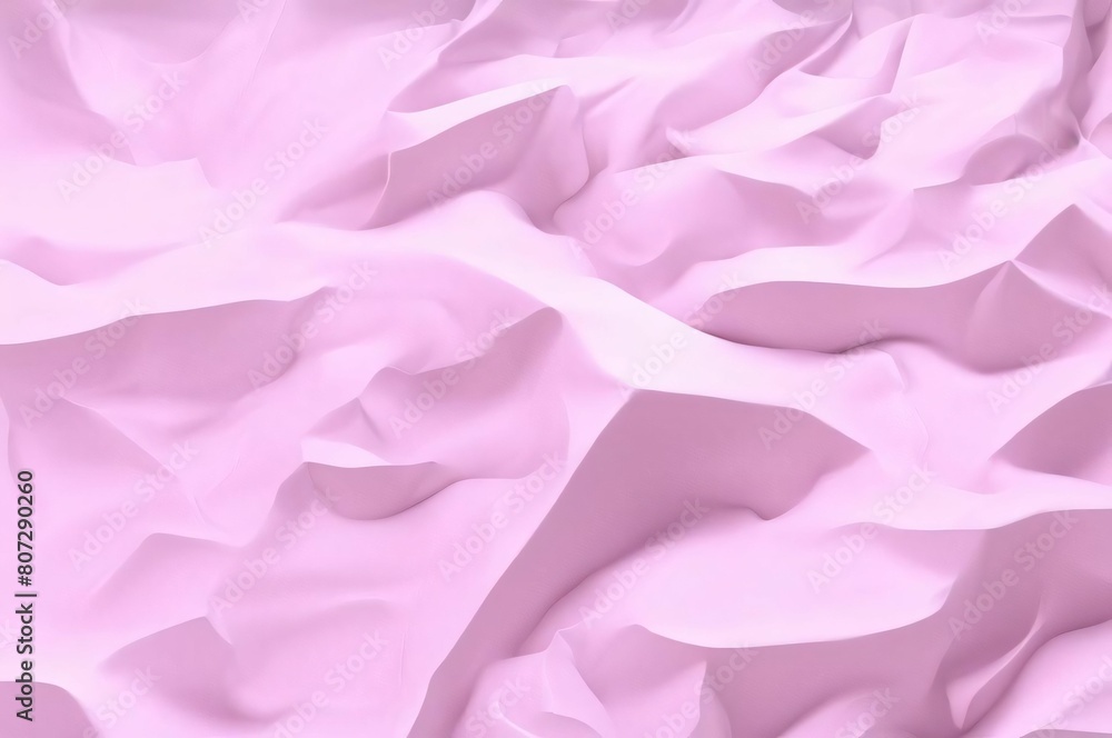 Obraz premium Purple crumpled paper texture is used for background paper texture in decorative art. Purple silk crumpled fabric as abstract background. Wallpaper background