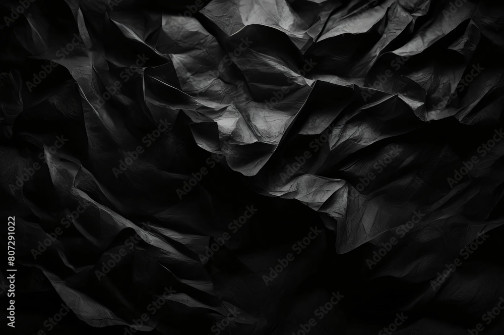 Black texture crumpled embossed background.Texture paper old black style vintage cardboard sheet of empty dark background. Wallpaper background Black texture crumpled embossed background.Texture paper old black style vintage cardboard sheet of empty dark background. Wallpaper background