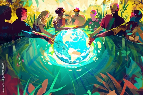people around the world
