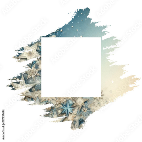 square frame with stars - pink and black color - vector graphic resource - ideal for greeting cards, presentations, canva, photography, scrapbooking, cricut, sublimation, stickers, tags	