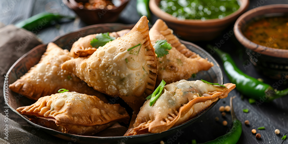 Popular Indian Snack: Deep-Fried Samosas
Popular Indian Snack: Deep-Fried Samosas