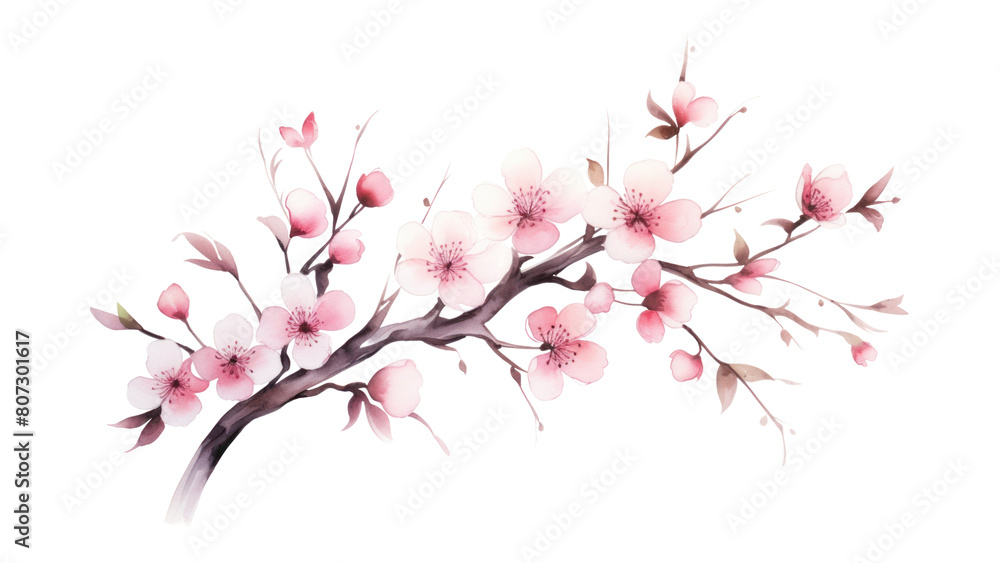 PNG Cherry Blossom flower.