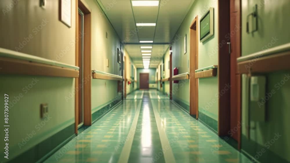 An image of a hospital hallway, showing how healthcare and patient journeys are interconnected. An image of a hospital hallway, showing how healthcare and patient journeys are interconnected.