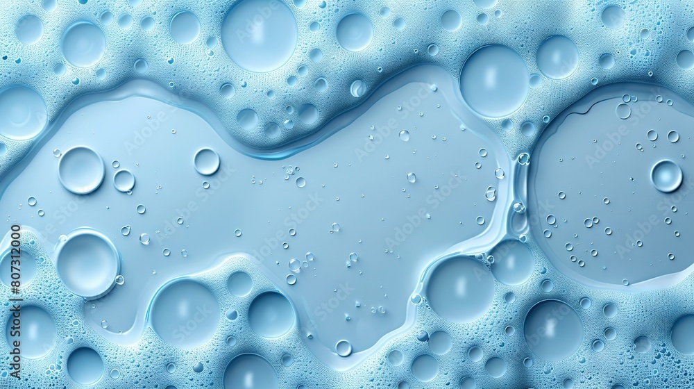 A zoomed-in shot of water ripples on a smooth surface against a backdrop of bright blue skies, with a reflection of the same hue visible in the shallow waters up front A zoomed-in shot of water ripples on a smooth surface against a backdrop of bright blue skies, with a reflection of the same hue visible in the shallow waters up front