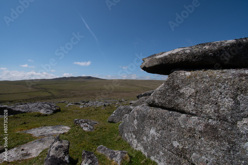 Bodmin Moor Cornwall from Leskernick Hill