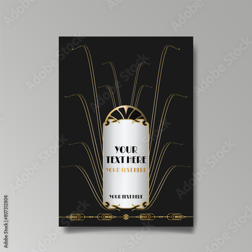 Romantic floral motive, elegant geometric beautiful background