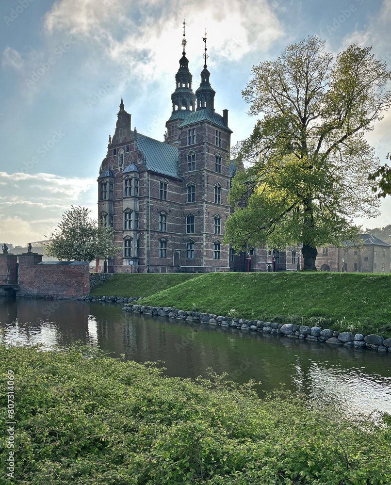 castel in copenaghen, denmark, europe,