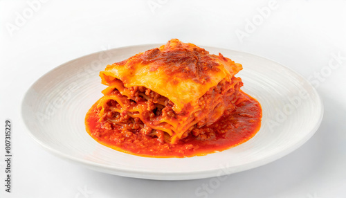 lasagna with tomato sauce