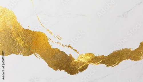 和紙と高級感のある抽象的なペイント