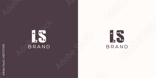 LS letters vector logo design