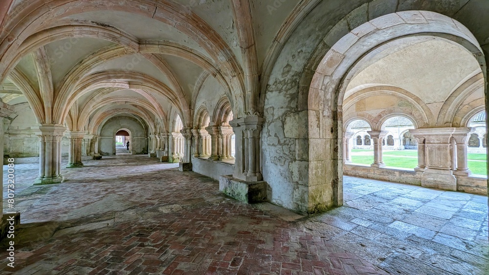 Fototapeta premium ABBAYE DE FONTENAY - MARMAGNE (Côte-d'Or)