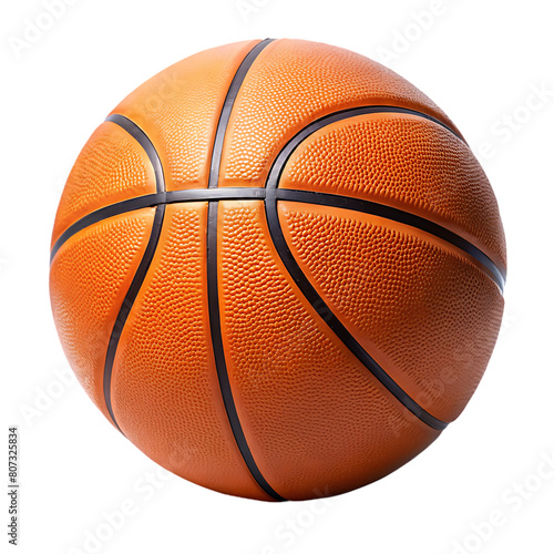 High angle basketball on a field close-up