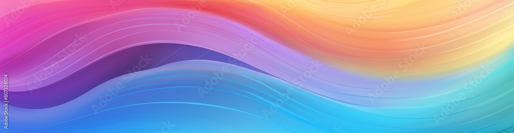 Vibrant abstract wave background
