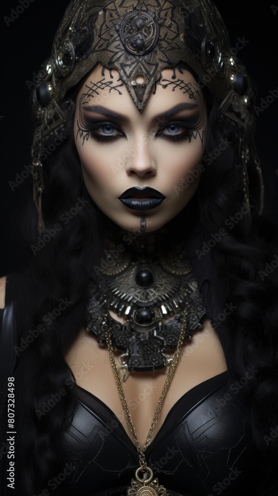 dark gothic fantasy woman portrait dark gothic fantasy woman portrait