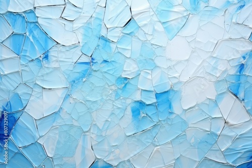 Shattered ice texture background