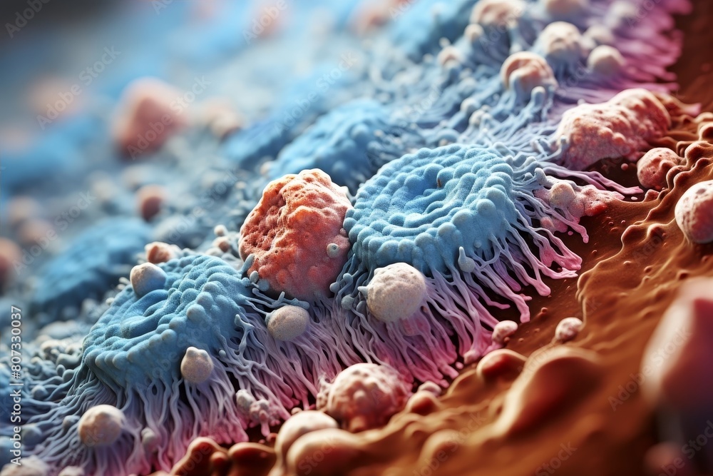 Obraz premium Vibrant coral reef underwater