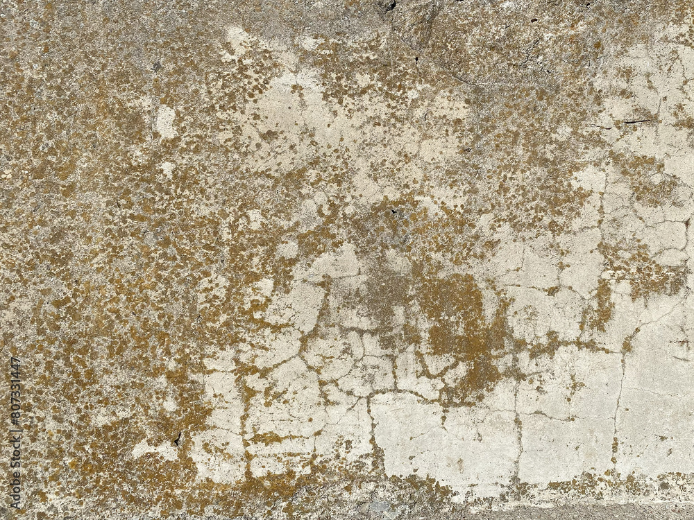 Background of old painted grunge concrete wall texture