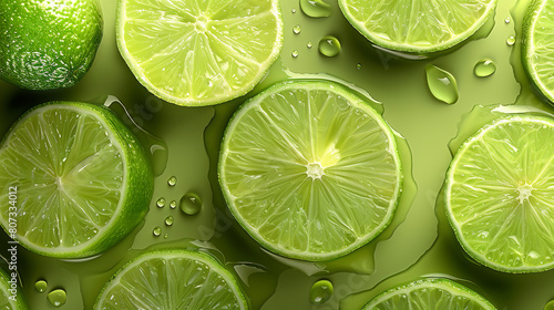 lime background