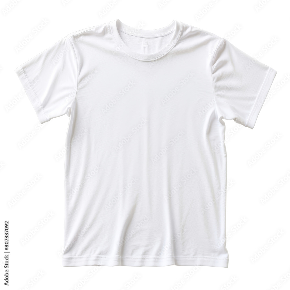 White blank T-shirt White blank T-shirt