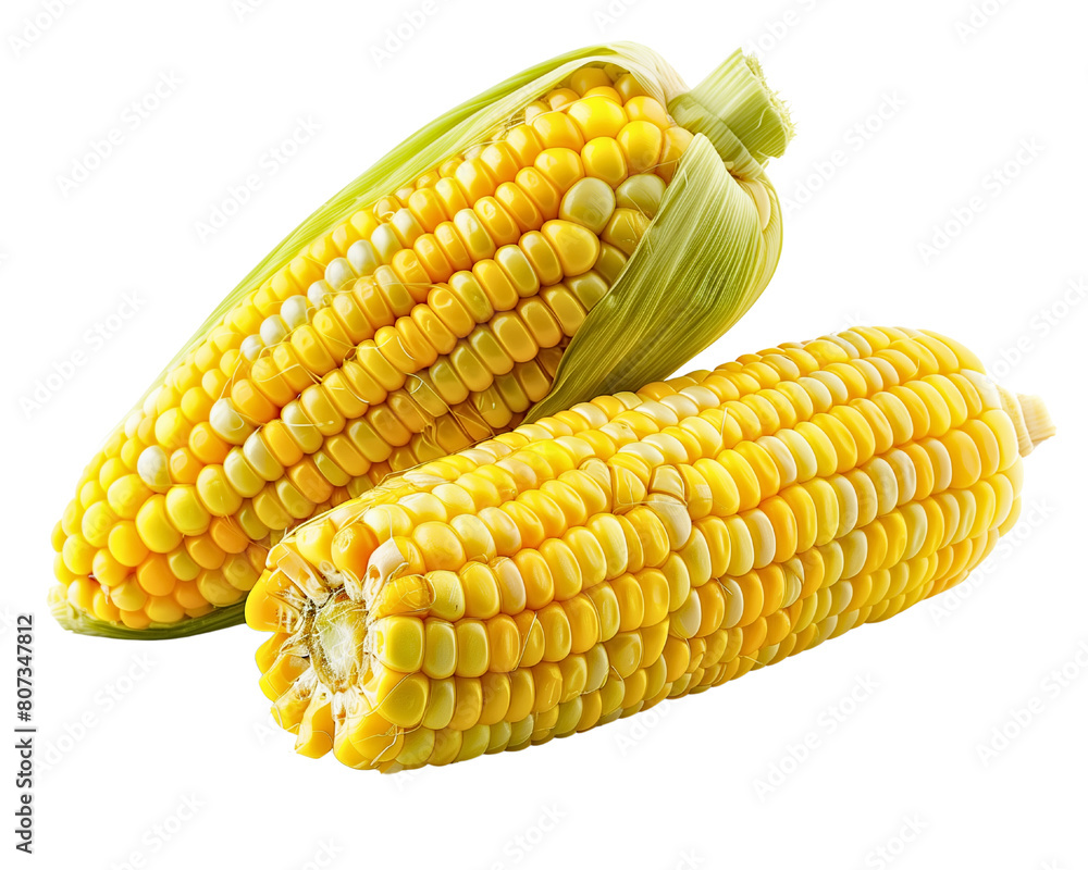 corn isolated on white background corn isolated on white background