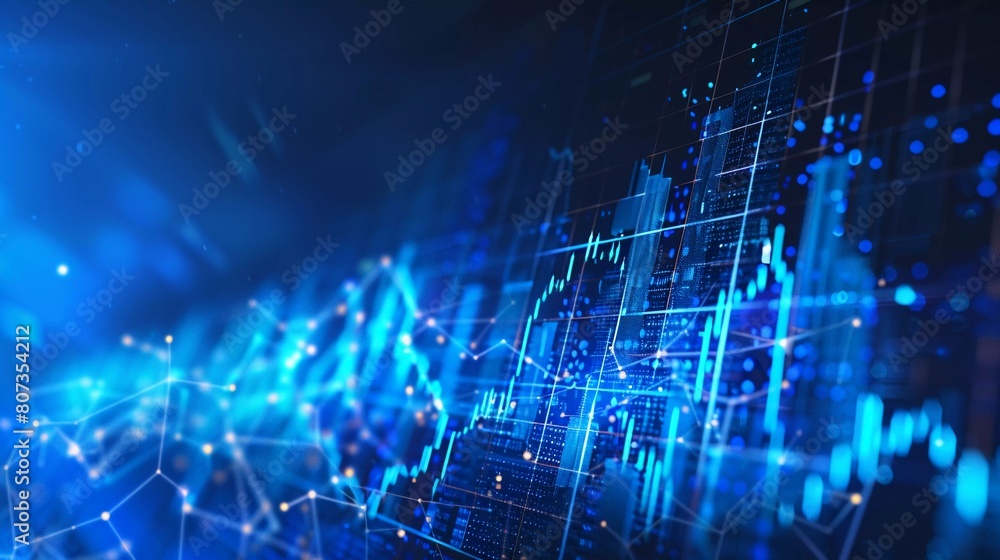 Fintech Pop! A Bold Blue Background with Linear Texture for Your Financial Projects Fintech Pop! A Bold Blue Background with Linear Texture for Your Financial Projects