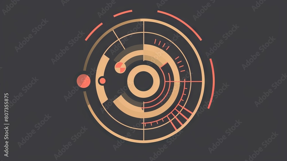 Camera concept background design Camera concept background design