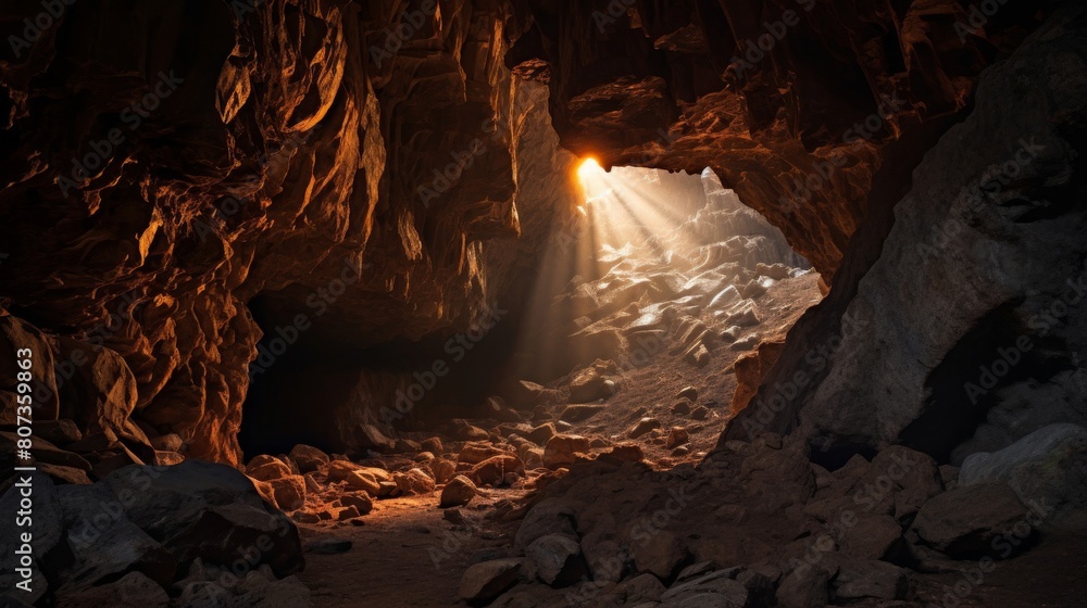 cave where Oracle of Trophonius gives divine guidance to those who dare