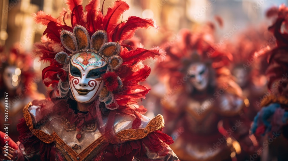 Greek carnival vibrant during harvest festival with masks and parades Greek carnival vibrant during harvest festival with masks and parades