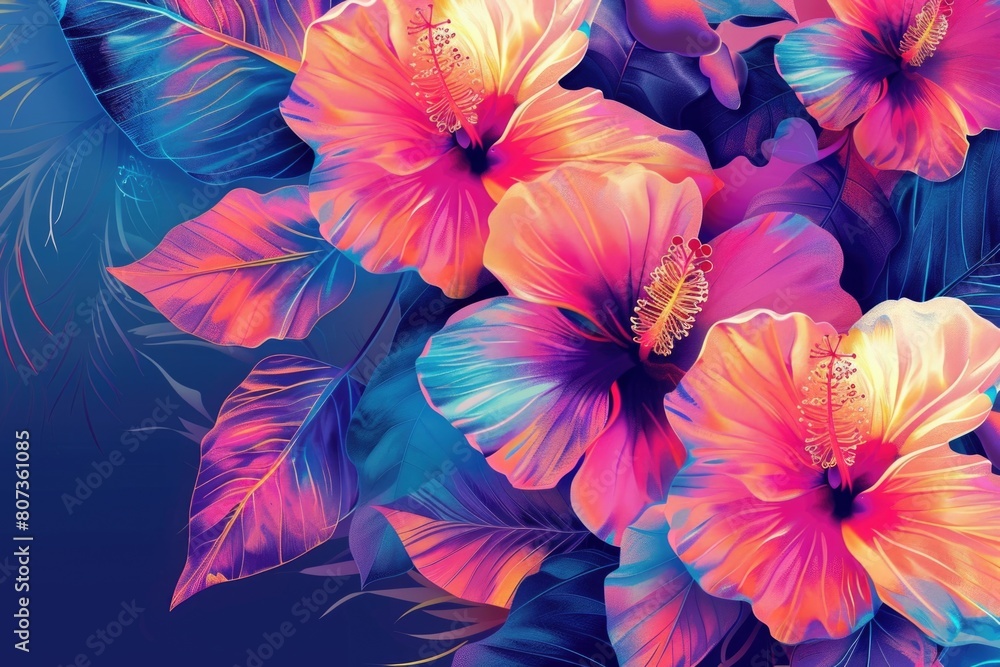 A close-up view of a bunch of colorful flowers, suitable for various design projects A close-up view of a bunch of colorful flowers, suitable for various design projects