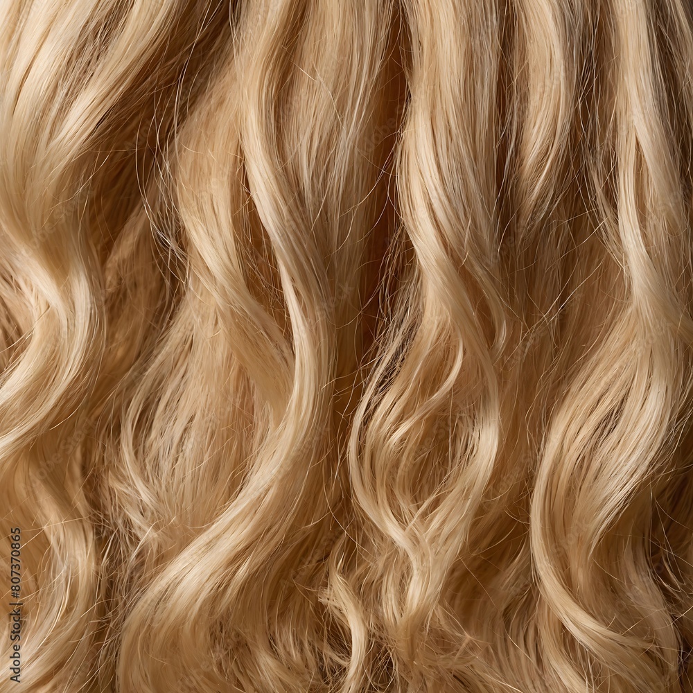 Fototapeta premium hair of a woman