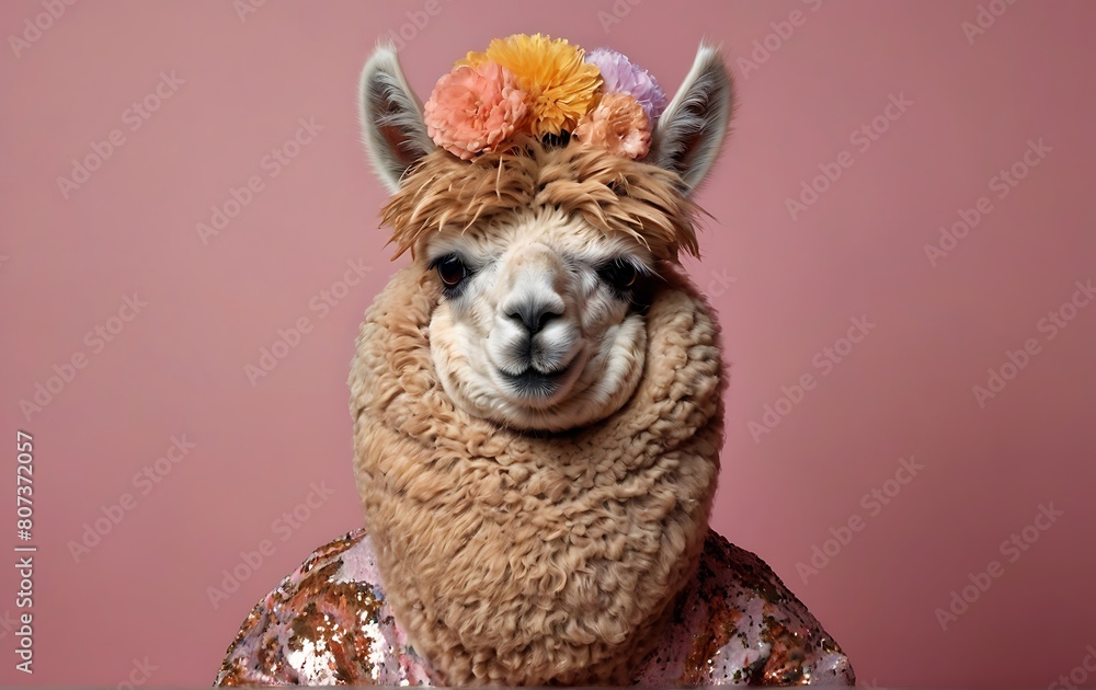 portrait of a lama portrait of a lama