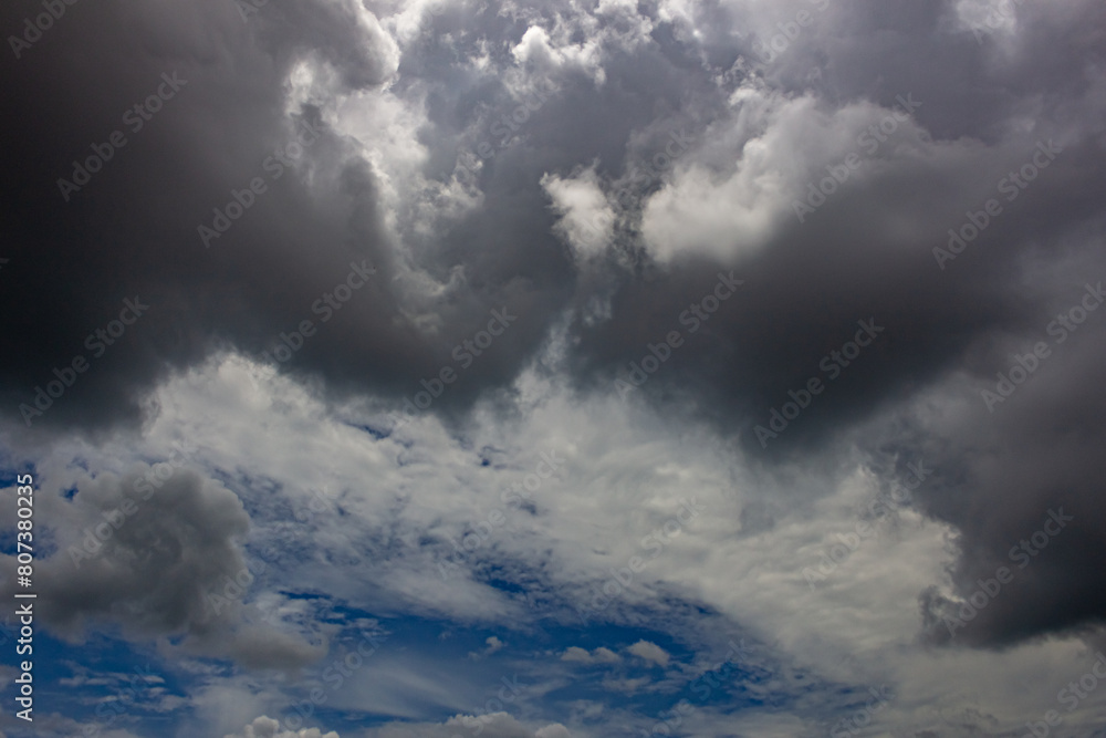 Cloudscape has been developing in gorgeous form. The vast blue sky and clouds sky.