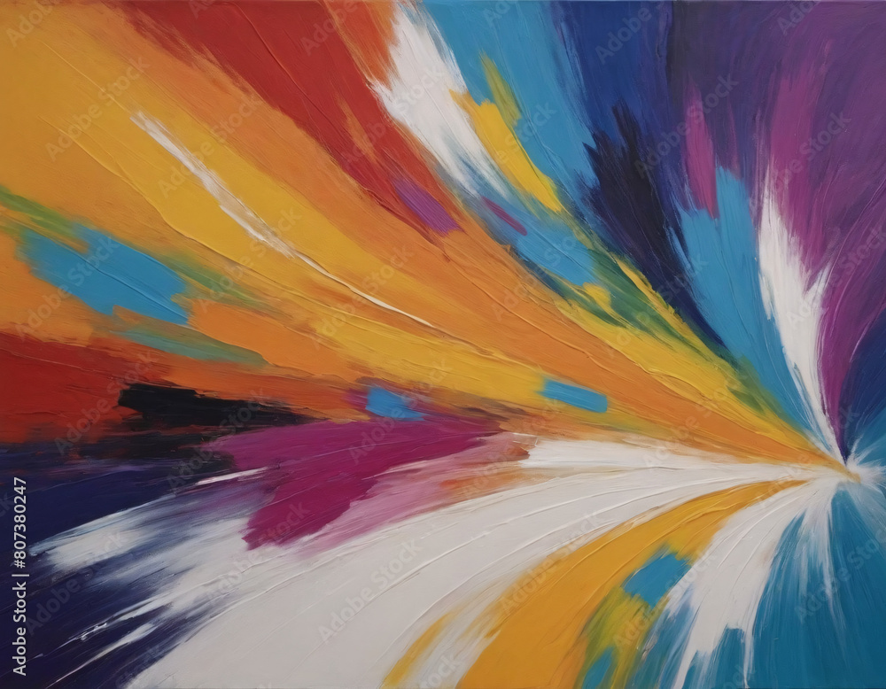 Obraz premium Abstract pattern art painting creative colorful unique backgrounds image design