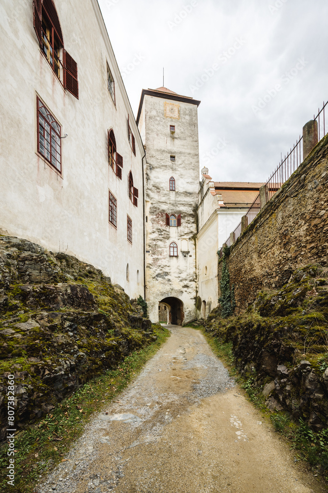 Bitov Castle in Znojmo region in South Moravia, Czech Republic, Europe.