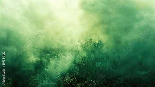 Green Poison Gas Smog   Environmental eco safe Conservation