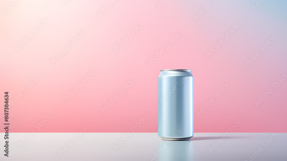 3D rendering of soda can 3D rendering of soda can