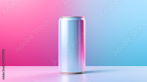 3D rendering of soda can