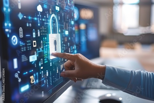 Cyber lock business platforms integrate secure SPF protection with cyber audits, utilizing internet-based network locks and antivirus systems for enhanced security.