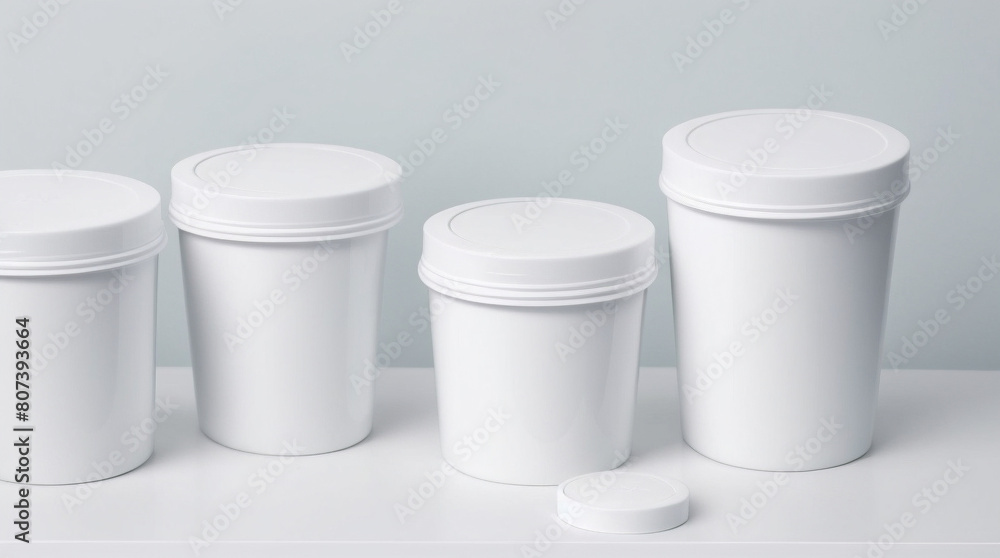 bottle and glass, container, mockup 