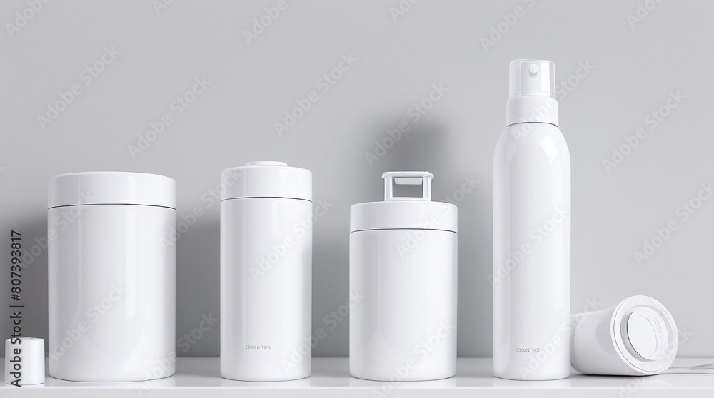 bottle and glass, container, mockup bottle and glass, container, mockup