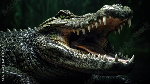 photo crocodile Generative AI
