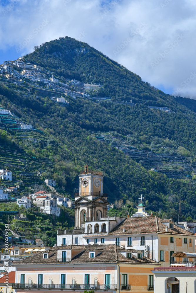 The landscape of Campania, Italy.