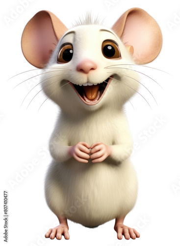 PNG Rat cartoon rodent animal.