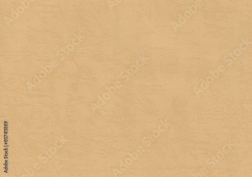 Seamless beige, orange, light brown embossed decorative vintage paper texture as background. Digital pressed paper surface pattern.