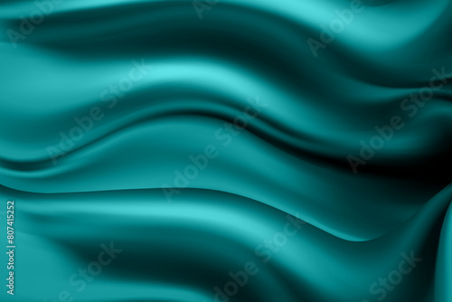 Wallpaper Mural 3d silk, satin, luxury green color wallpaper cloth texture background. Elegant decoration for you web and banner. Torontodigital.ca