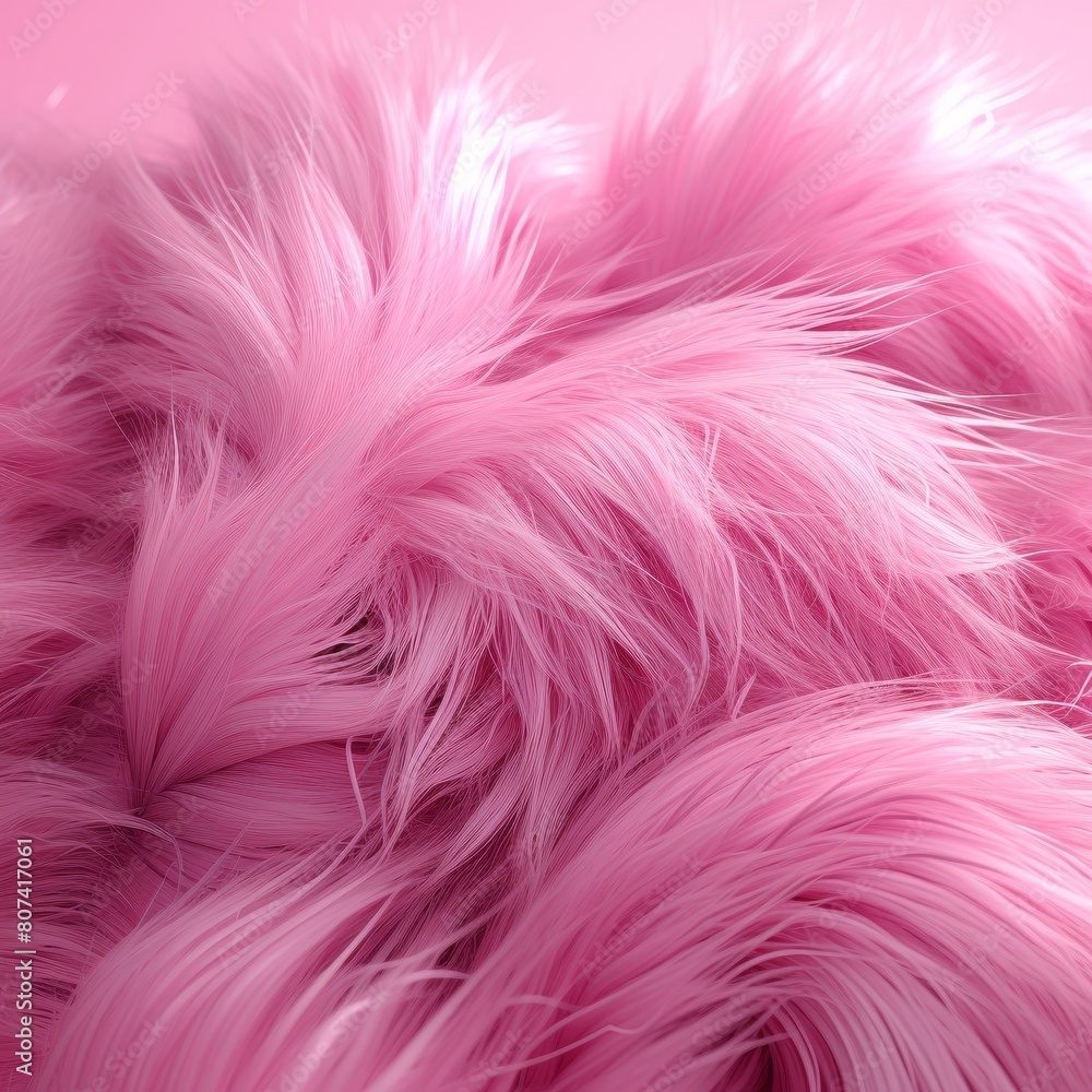 Obraz premium Soft and fluffy pink feathers