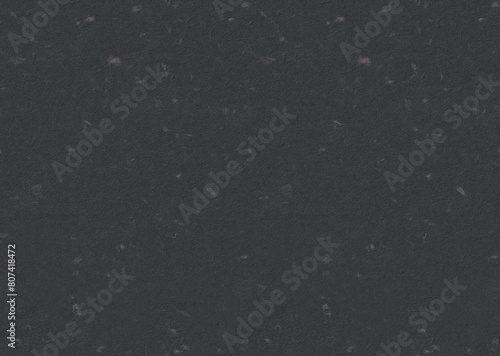 Seamless smooth grey black paper texture with white spots. Decorative backdrop surface wallpaper background. © Aleksander